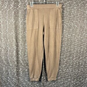 Zara Tan Jogger Pants Stretchy‎ Waist